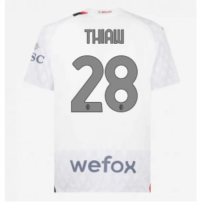 AC Milan Malick Thiaw #28 Bortatröja 2023-24 Kortärmad